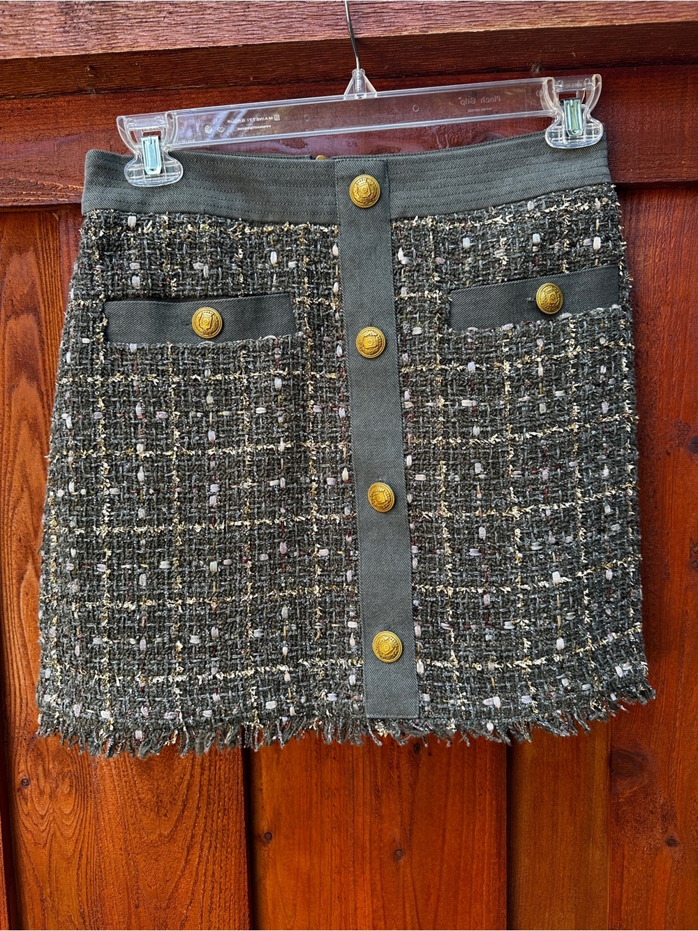 Ramy Brook Denver tweed mini skirt - Picture 2 of 10